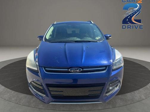 Deep Impact Blue 2014 Ford Escape Titanium