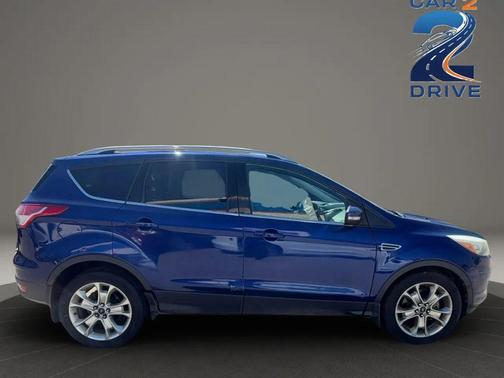 Deep Impact Blue 2014 Ford Escape Titanium