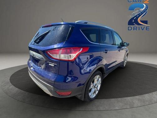 Deep Impact Blue 2014 Ford Escape Titanium