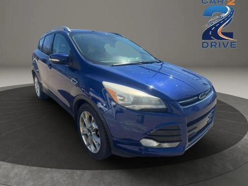 Deep Impact Blue 2014 Ford Escape Titanium