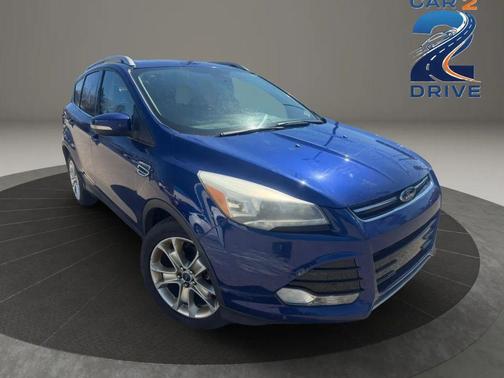 Deep Impact Blue 2014 Ford Escape Titanium