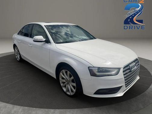 White 2013 Audi A4 2.0T Premium quattro