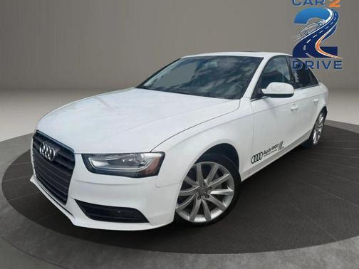 White 2013 Audi A4 2.0T Premium quattro