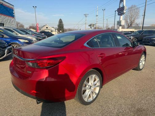 Red 2014 Mazda Mazda6 i Touring