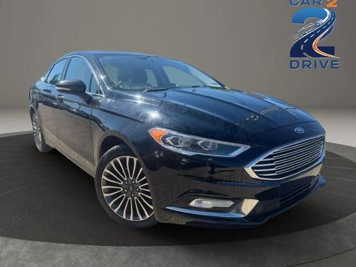 Shadow Black 2017 Ford Fusion SE