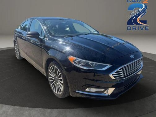Shadow Black 2017 Ford Fusion SE