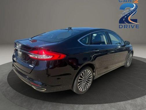 Shadow Black 2017 Ford Fusion SE