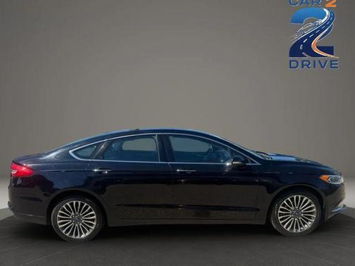 Shadow Black 2017 Ford Fusion SE