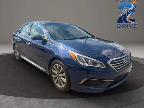 Lakeside Blue 2016 Hyundai SONATA Limited