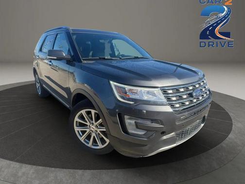 Gray 2017 Ford Explorer sport