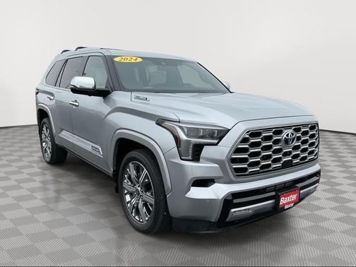 Celestial Silver Metallic 2024 Toyota Sequoia Capstone