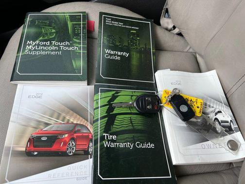 WHITE PLATINUM MET TRI-COAT 2012 Ford Edge Limited