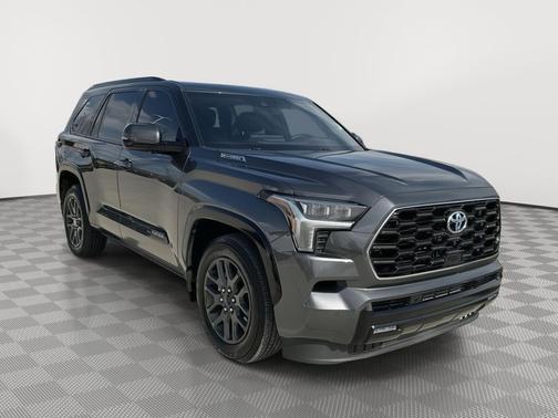Magnetic Gray Metallic 2023 Toyota Sequoia Platinum