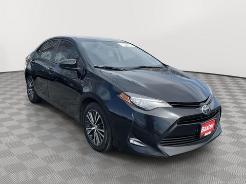 Black Sand Pearl 2017 Toyota Corolla LE