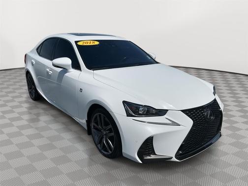 Ultra White 2018 Lexus IS 350 Base