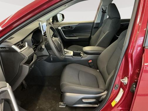 Ruby Flare Pearl 2025 Toyota RAV4 Hybrid SE