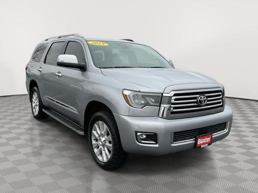 Silver Sky Metallic 2018 Toyota Sequoia Platinum