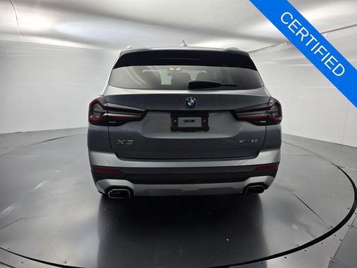 Gray Metallic 2024 BMW X3 sDrive30i