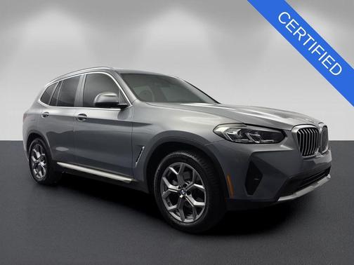 Gray Metallic 2024 BMW X3 sDrive30i