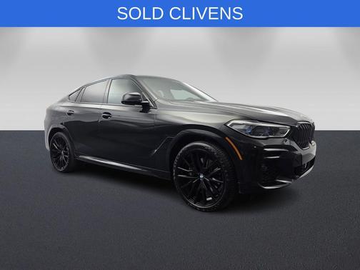 Black Sapphire Metallic 2023 BMW X6 xDrive40i