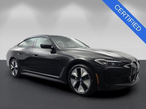 Black Sapphire Metallic 2023 BMW i4 Gran Coupe eDrive40
