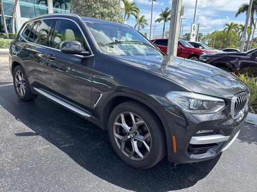 Dark Graphite Metallic 2021 BMW X3 sDrive30i