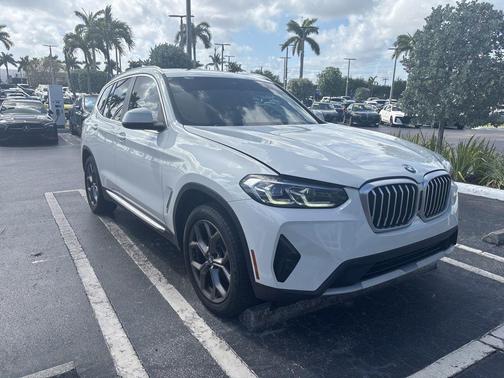 Alpine White 2023 BMW X3 sDrive30i