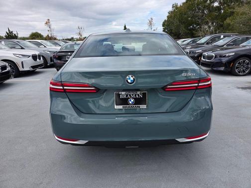 Green Metallic 2026 BMW 530 i