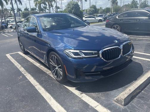 Phytonic Blue Metallic 2023 BMW 530 i