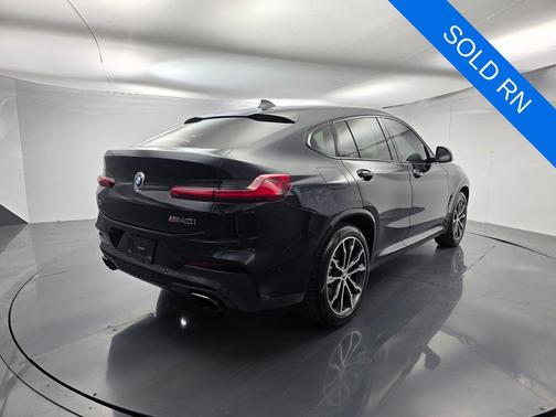 Carbon Black Metallic 2021 BMW X4 M40i
