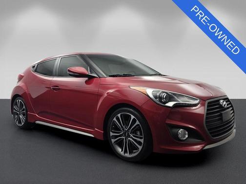 Boston Red 2016 Hyundai Veloster Turbo
