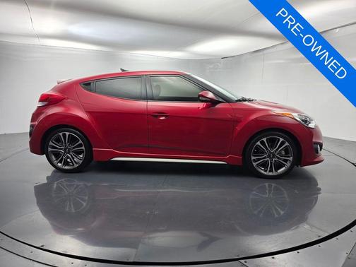 Boston Red 2016 Hyundai Veloster Turbo