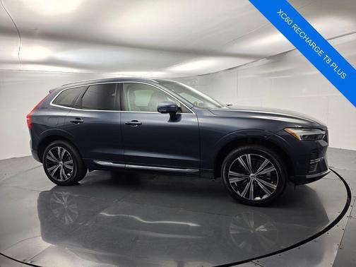 Denim Blue Metallic 2023 Volvo XC60 Recharge Plug-In Hybrid T8 Plus Bright Theme