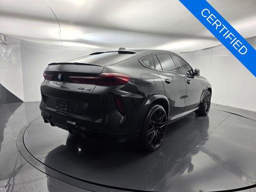 Black Sapphire Metallic 2025 BMW X6 M Base