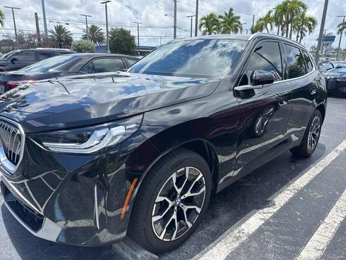 Black Sapphire Metallic 2025 BMW X3 30 xDrive