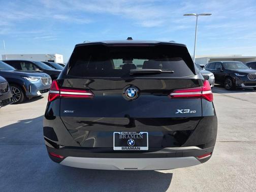 Black Sapphire Metallic 2026 BMW X3 30 xDrive