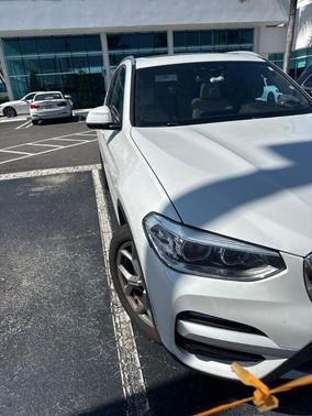Mineral White Metallic 2021 BMW X3 sDrive30i