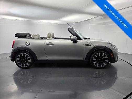 Silver 2024 MINI Convertible Cooper S