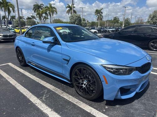 Yas Marina Blue Metallic 2019 BMW M4 Base