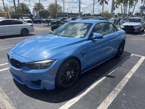 Yas Marina Blue Metallic 2019 BMW M4 Base