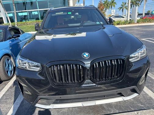 Black Sapphire Metallic 2022 BMW X3 xDrive30i