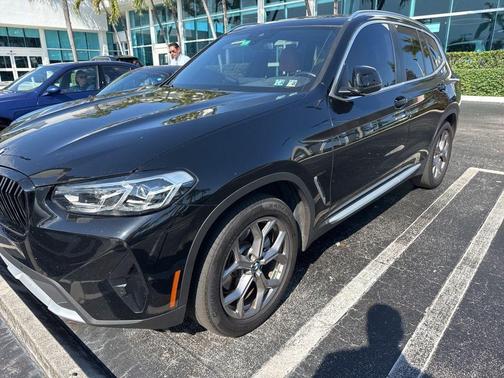 Black Sapphire Metallic 2022 BMW X3 xDrive30i