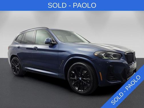 Phytonic Blue Metallic 2024 BMW X3 sDrive30i