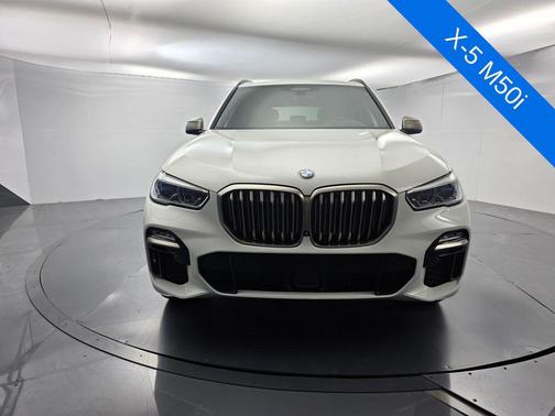 Alpine White 2021 BMW X5 M50i