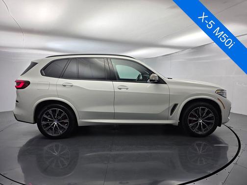 Alpine White 2021 BMW X5 M50i