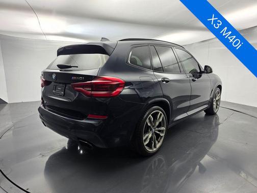 Carbon Black Metallic 2018 BMW X3 M40i