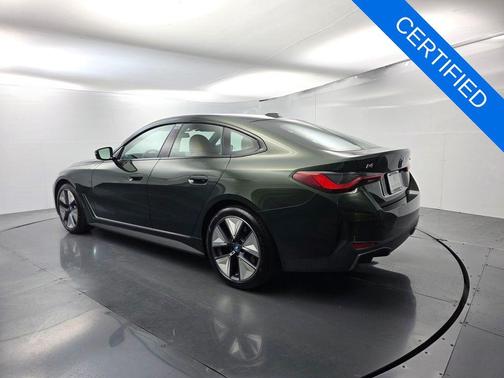 San Remo Green Metallic 2023 BMW i4 Gran Coupe eDrive35