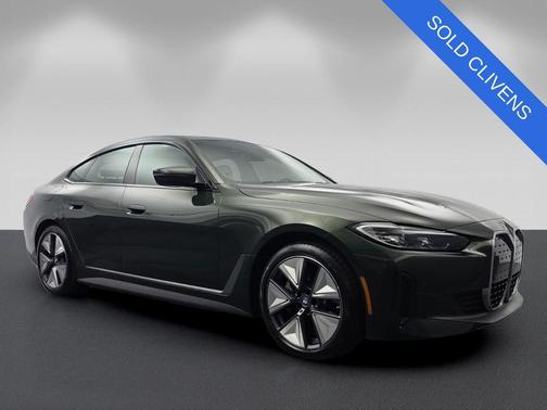 San Remo Green Metallic 2023 BMW i4 Gran Coupe eDrive35