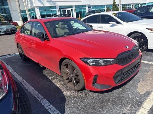 Melbourne Red Metallic 2023 BMW 330 i