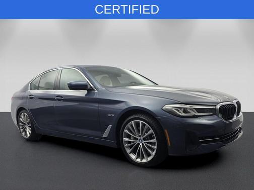 Arctic Race Blue Metallic 2023 BMW 530e 530e